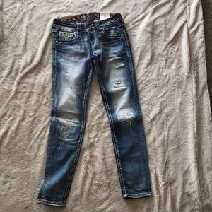 Rock Revival Stacia Ankle Skinny Jeans